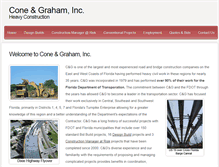 Tablet Screenshot of conegraham.com